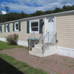 mobile home improvement side with front stairs