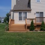 home improvement rear deck stairs