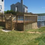 home improvement swimming pool deck stairs